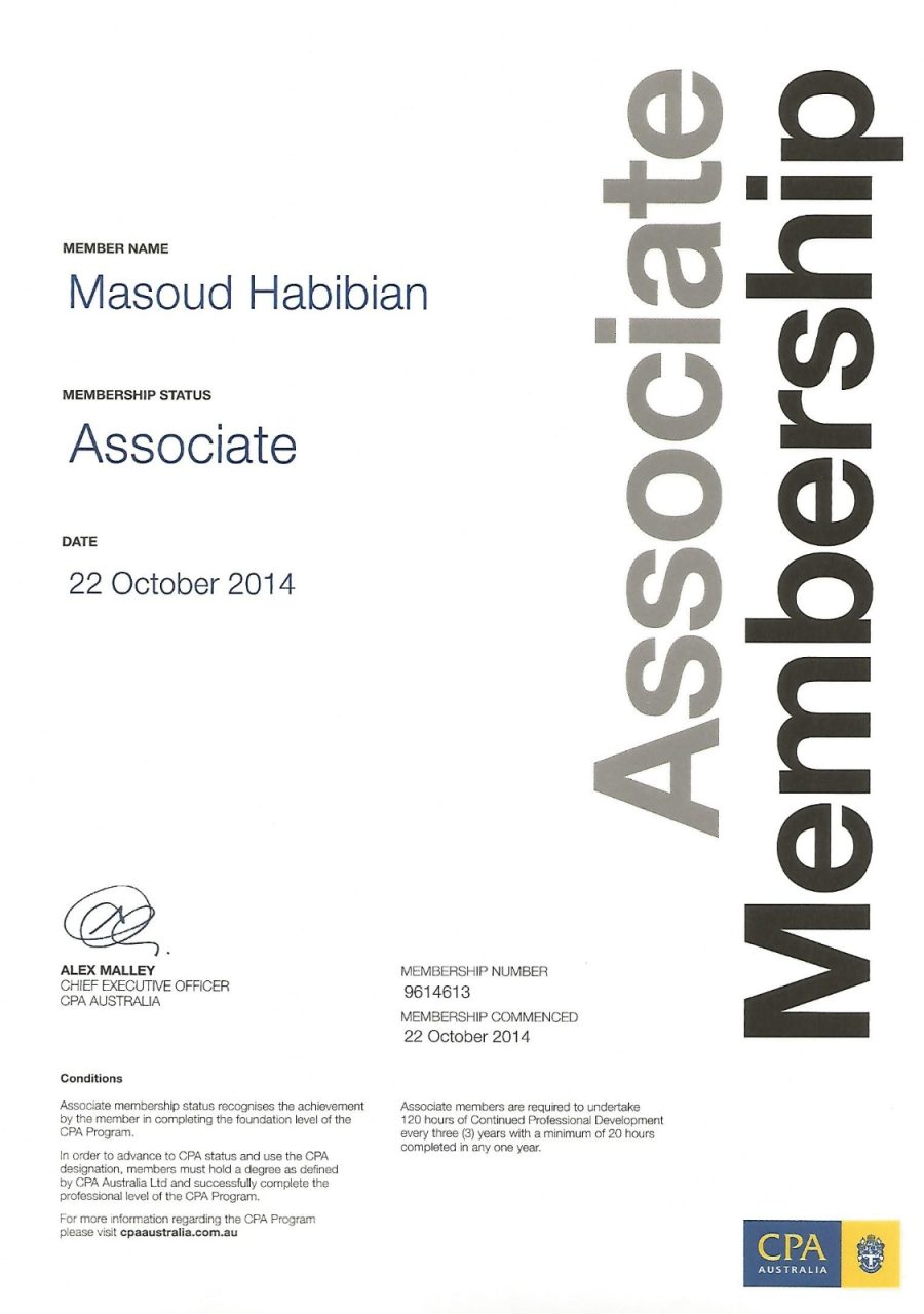 Associate Membersship